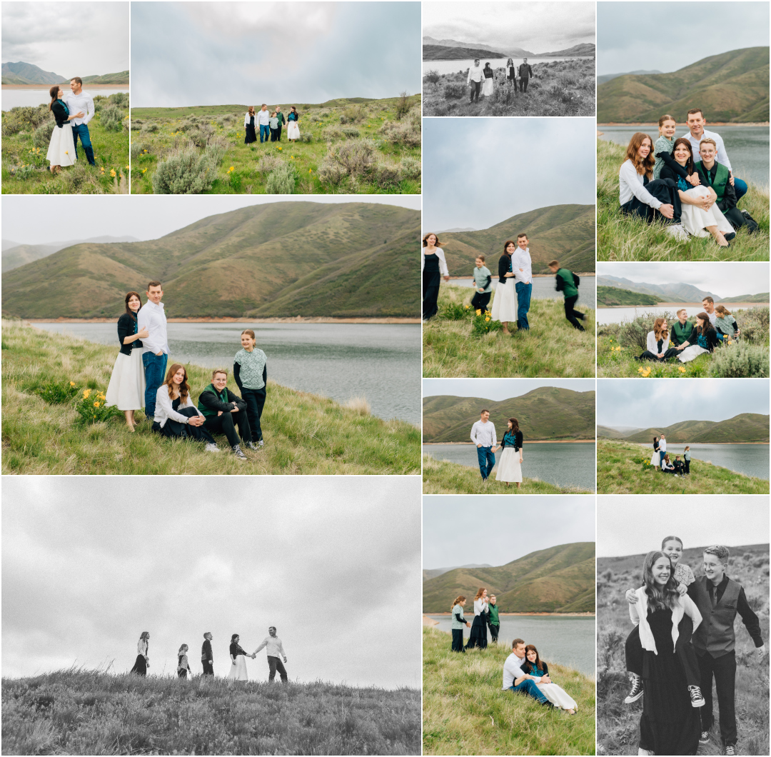 Little Dell Reservoir - Salt Lake City Family Photography