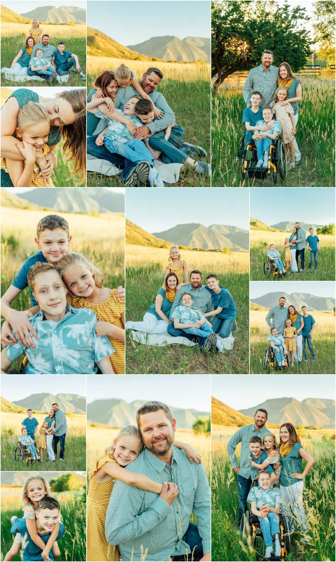 Summer Family Photography - Mapleton Utah Photographer