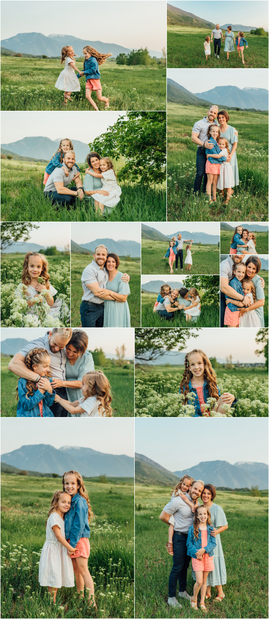 Mapleton Utah Photographer - Spring Family Pictures