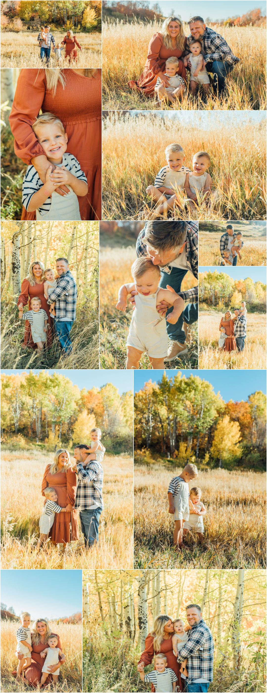 Provo Canyon Utah Fall Family Photographer