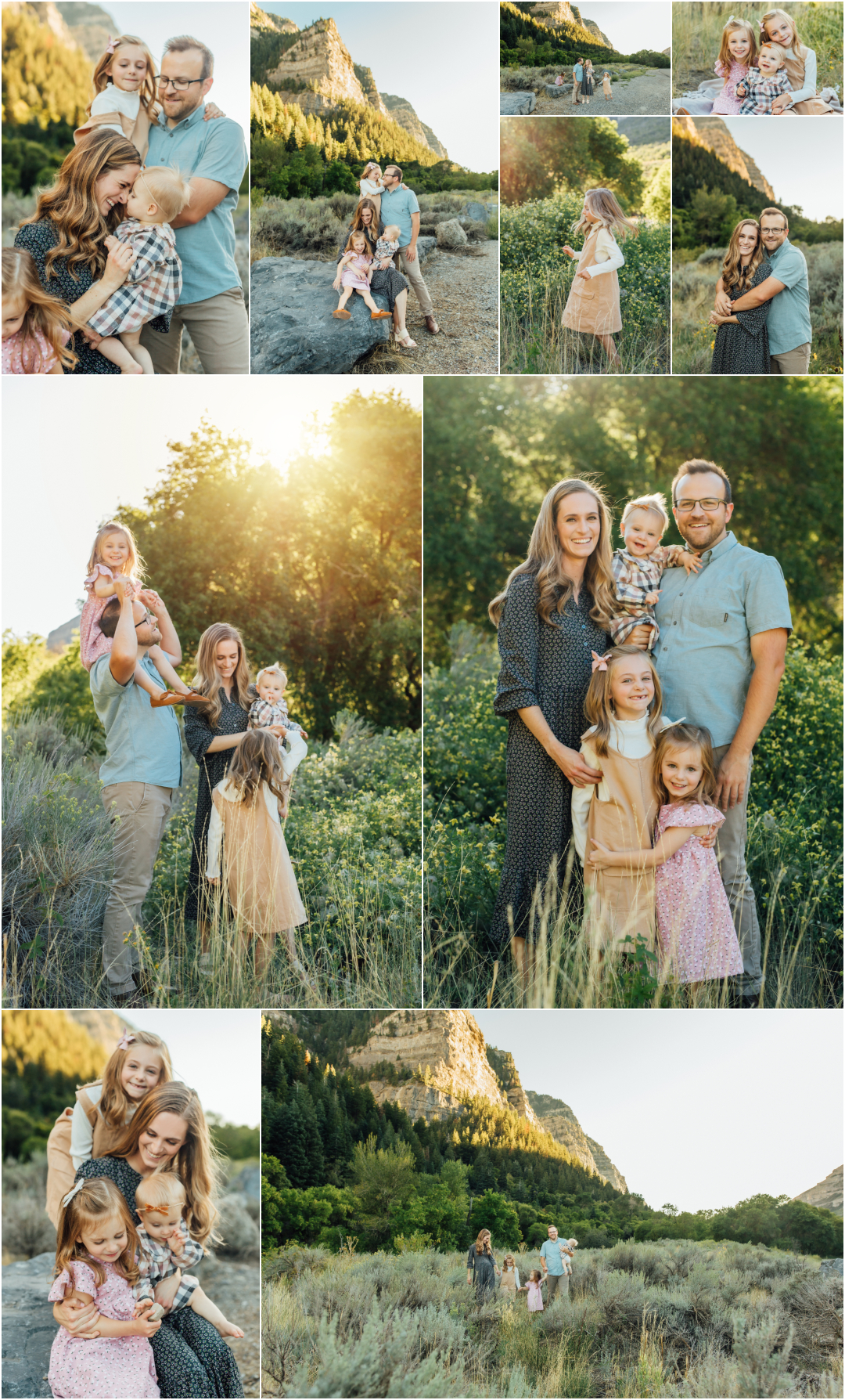 Family Photographer in Provo - Summer Family pictures