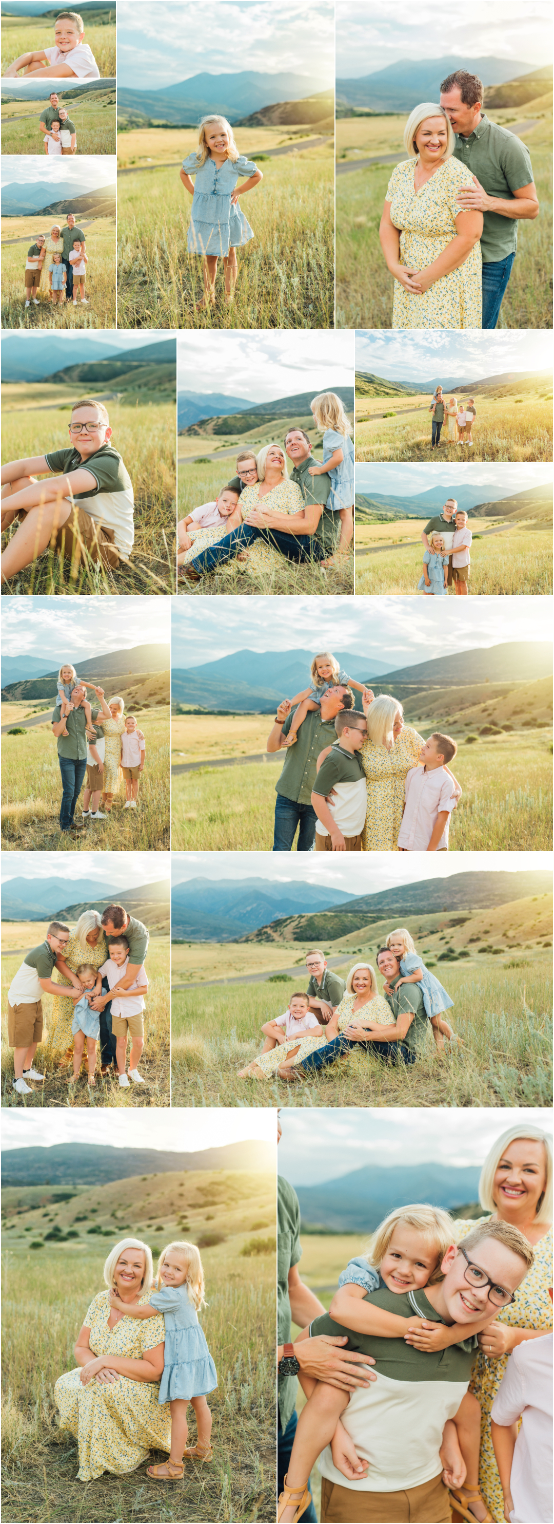 Spanish Fork Canyon Photographer - Summer Family Photography in Utah