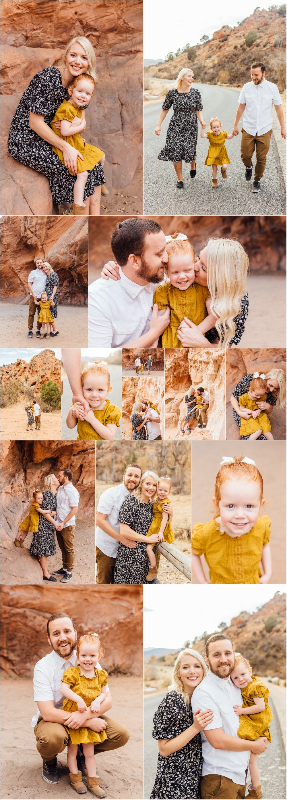 Red Ledges Spanish Fork Utah Family Photography