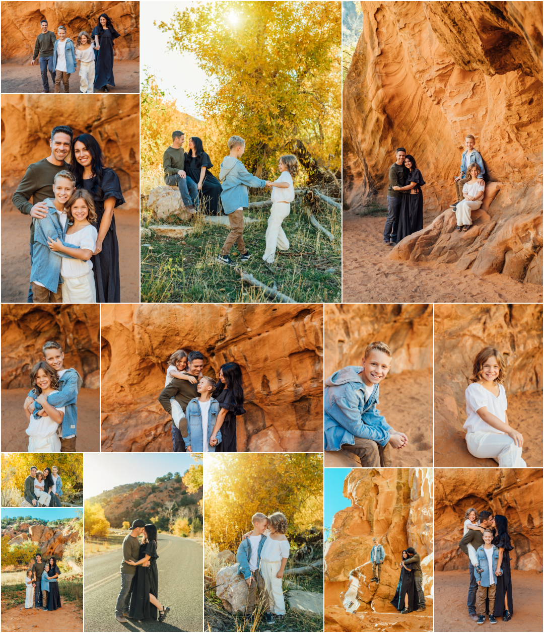 Red Rock in Spanish Fork - Utah Family Photographer