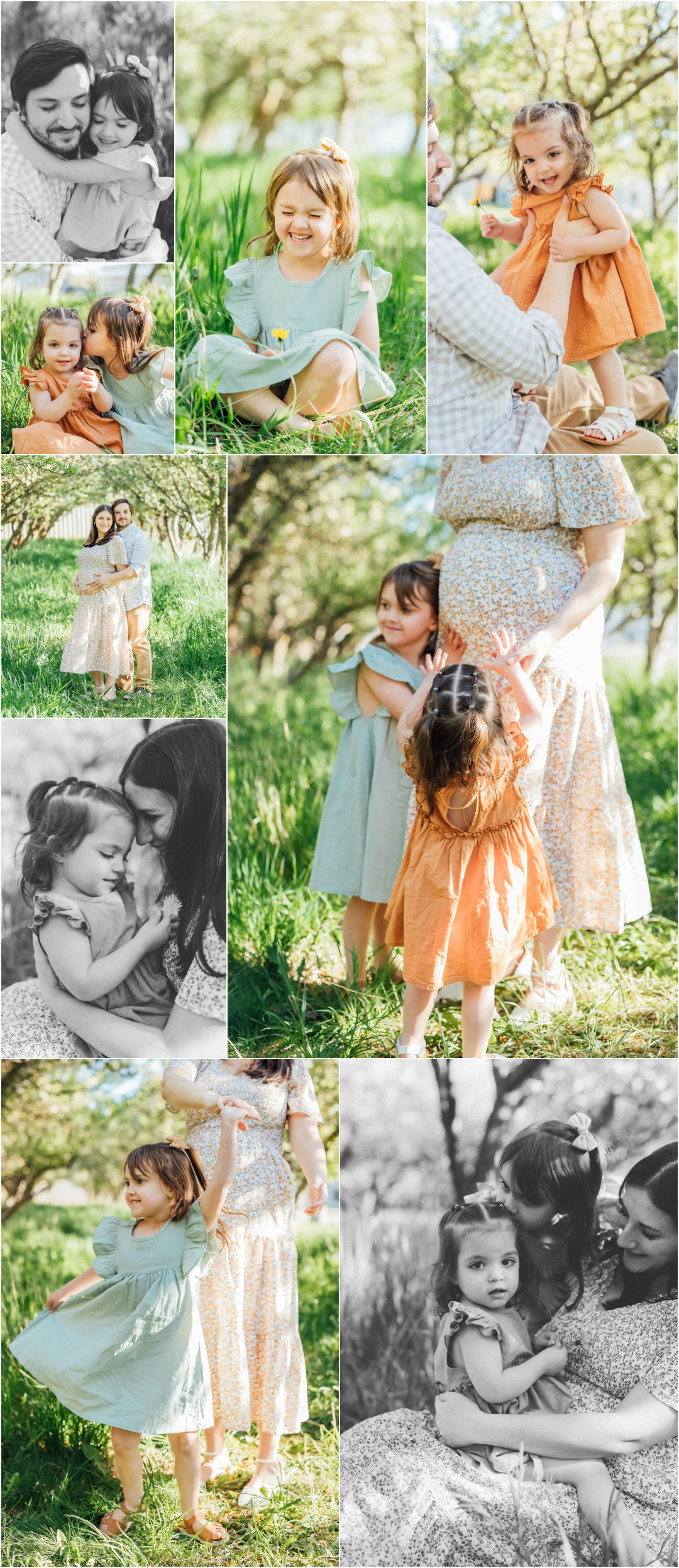 Family Mini Session Photography - Provo Spring Blossoms
