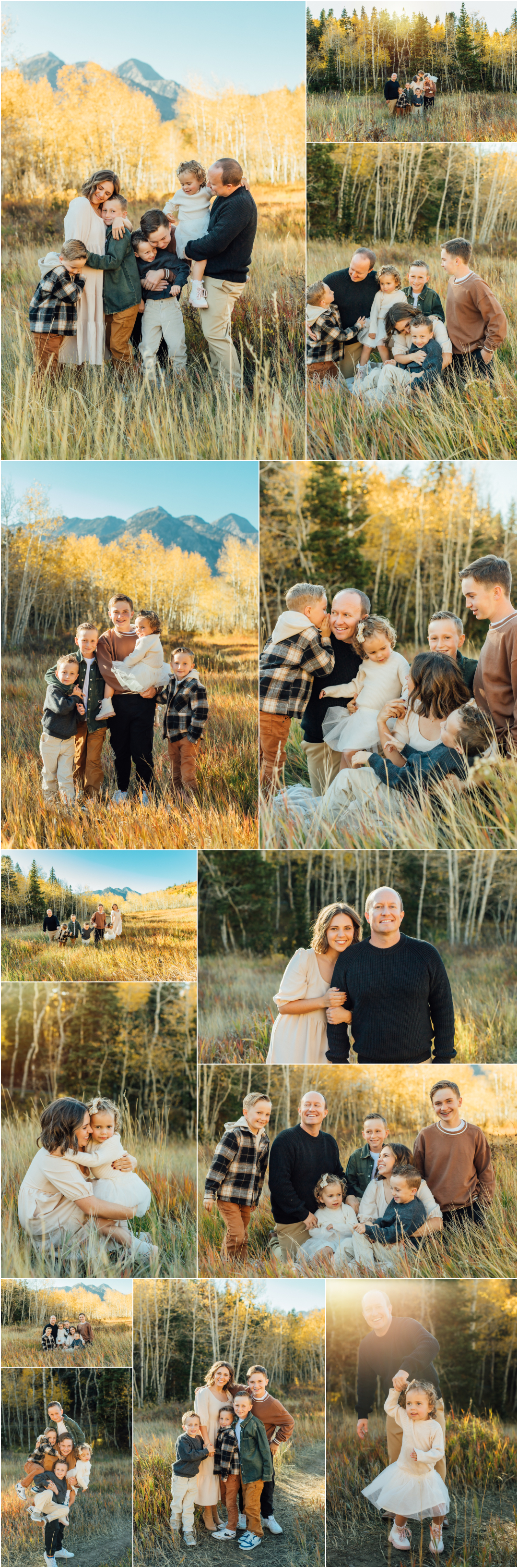 Alpine Loop Fall Photography - Utah Family Pictures