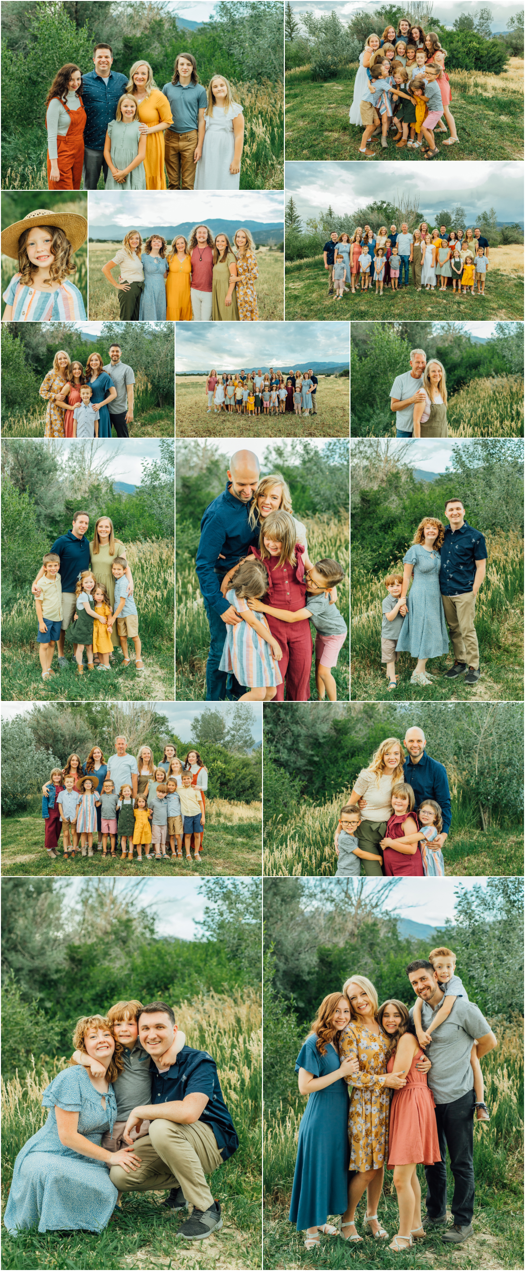 Utah County Extended Family Photographer