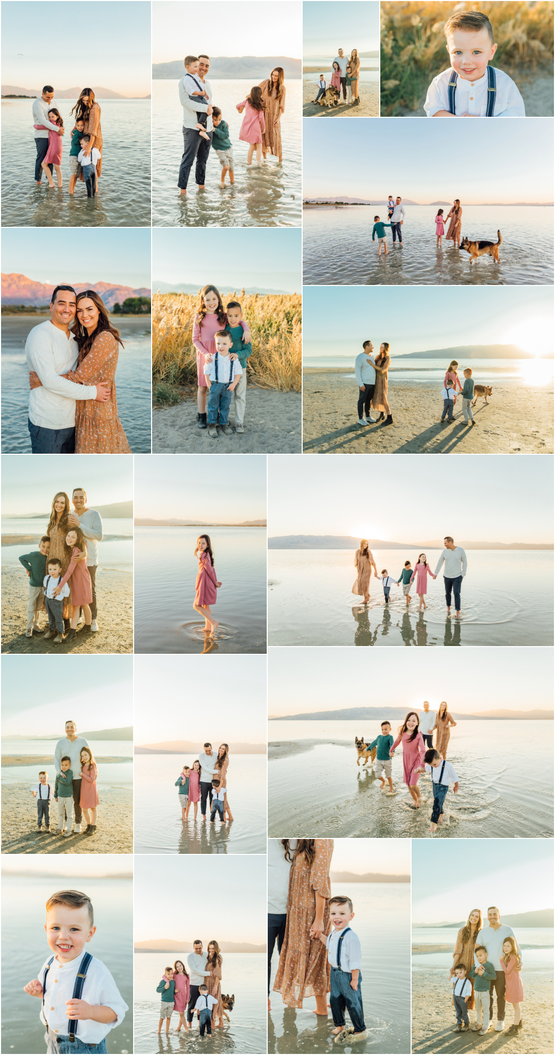 Vineyard Beach Utah Family Session Photographer