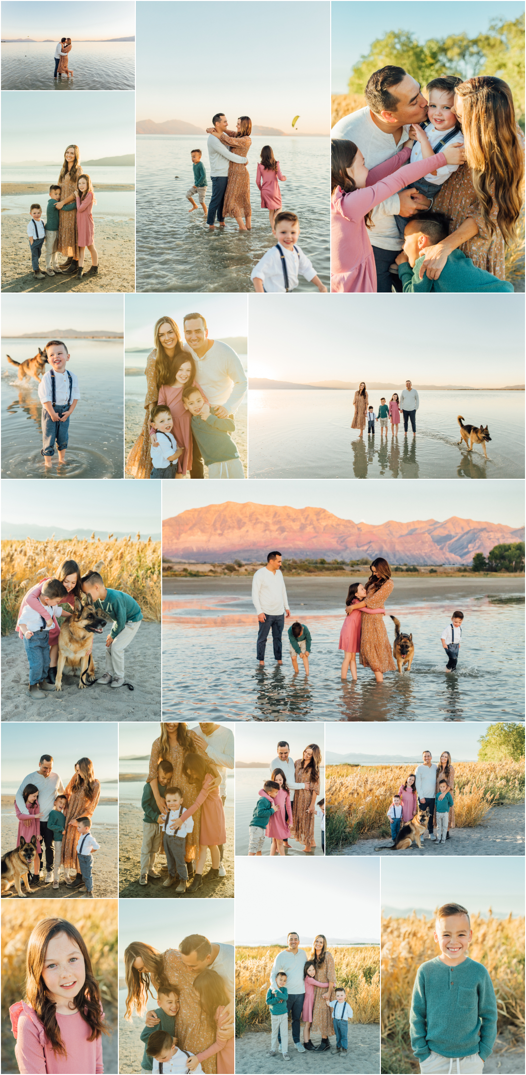 Vineyard Beach Utah Family Session Photographer