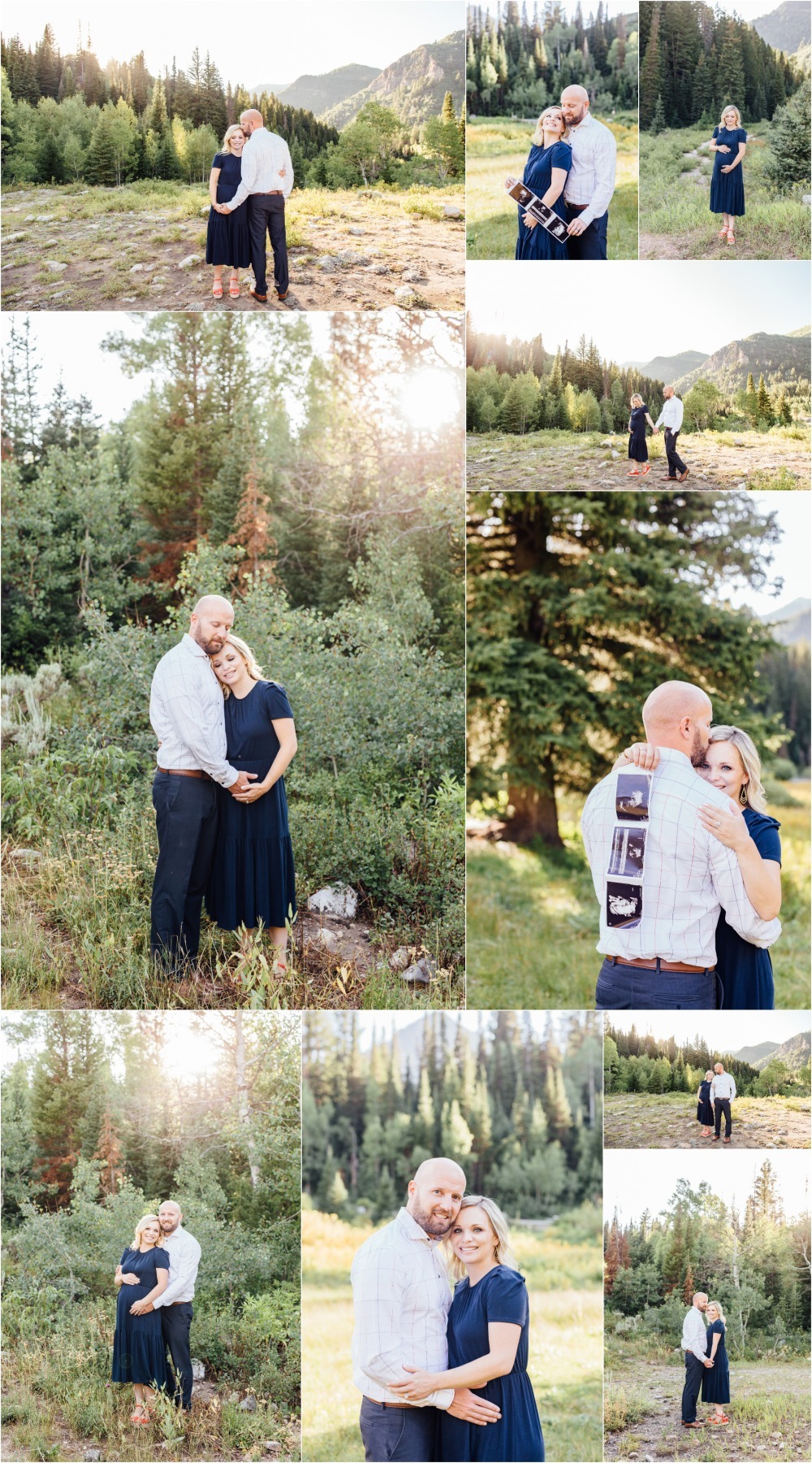 Big Cottonwood Canyon Maternity Photographer