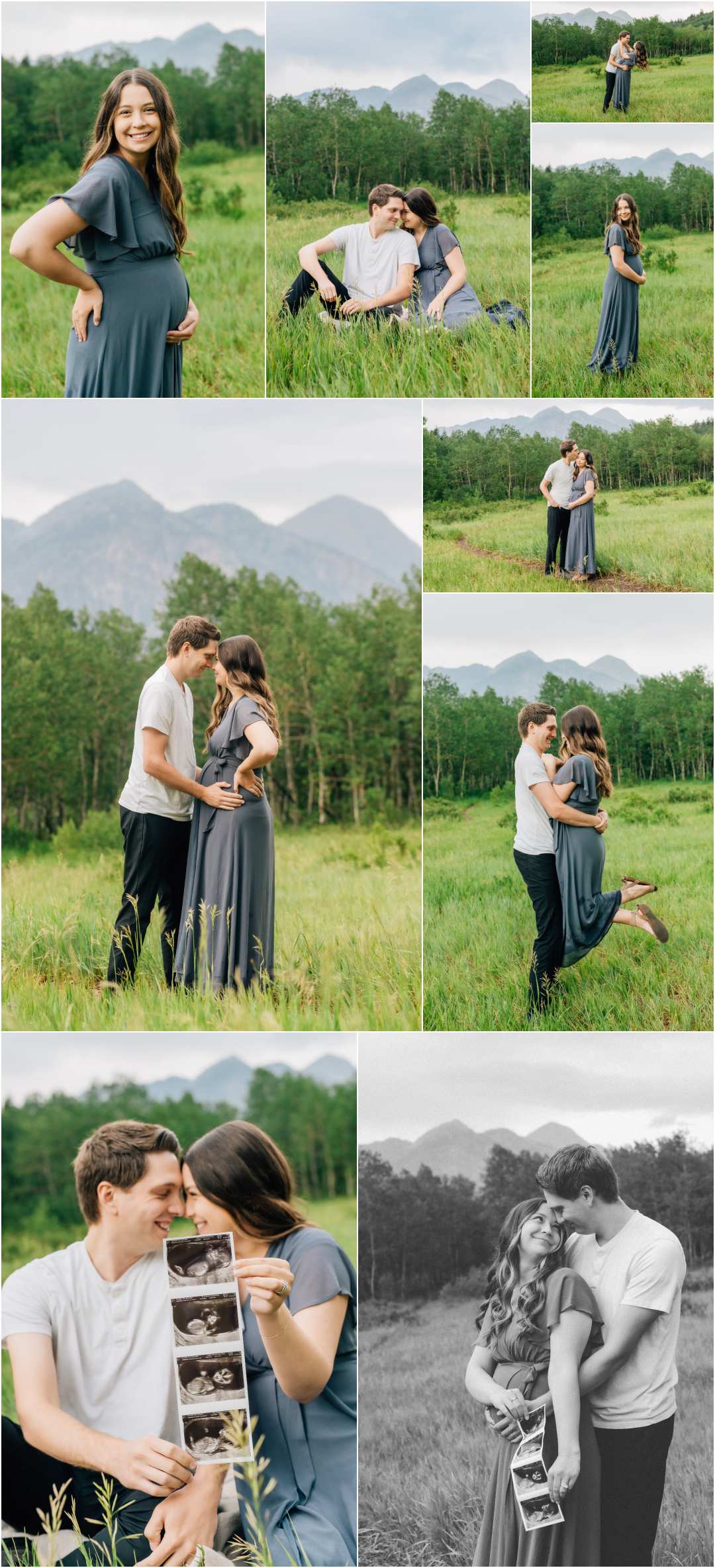 American Fork Canyon in Early Summer - Mini Maternity Pictures