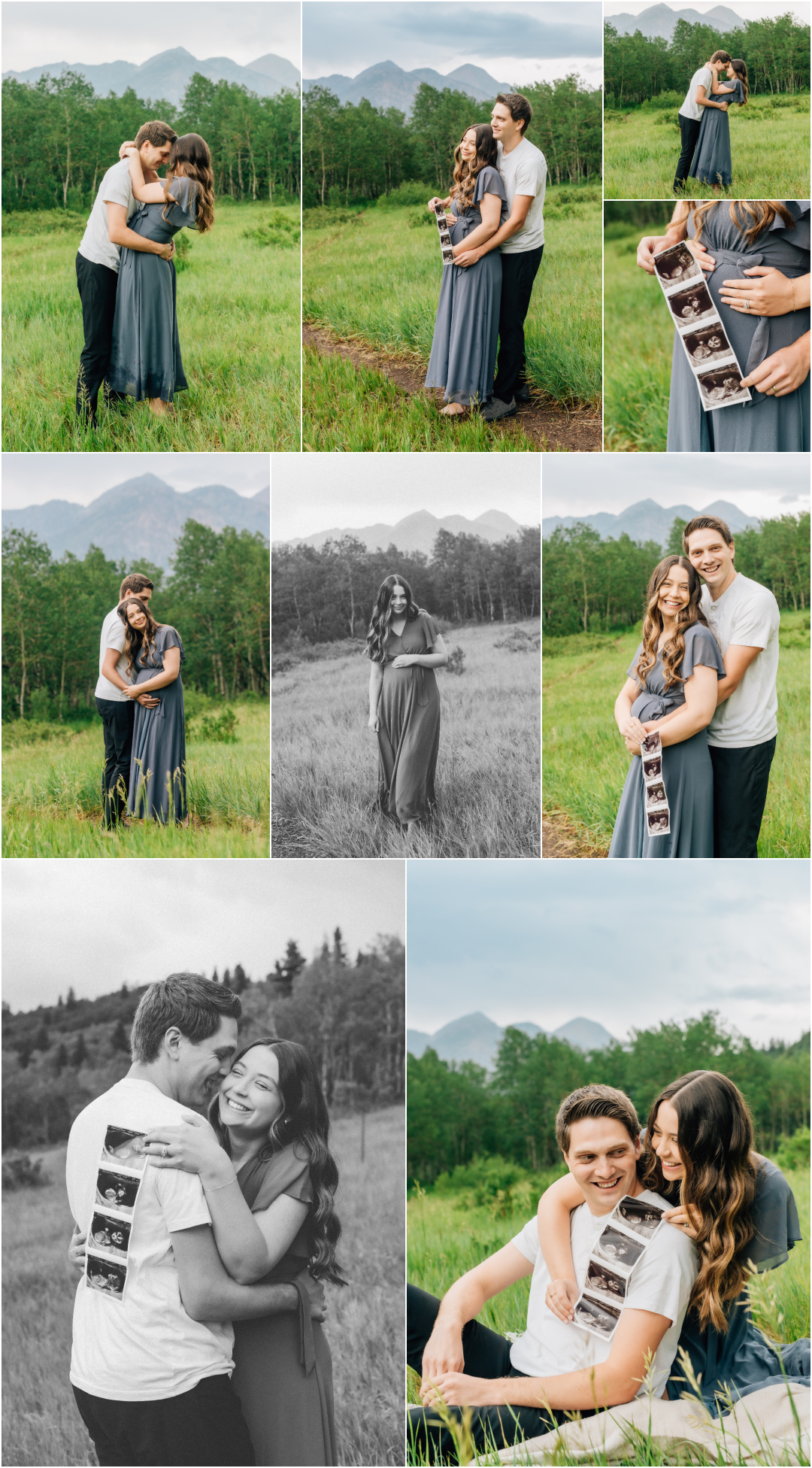 American Fork Canyon in Early Summer - Mini Maternity Pictures