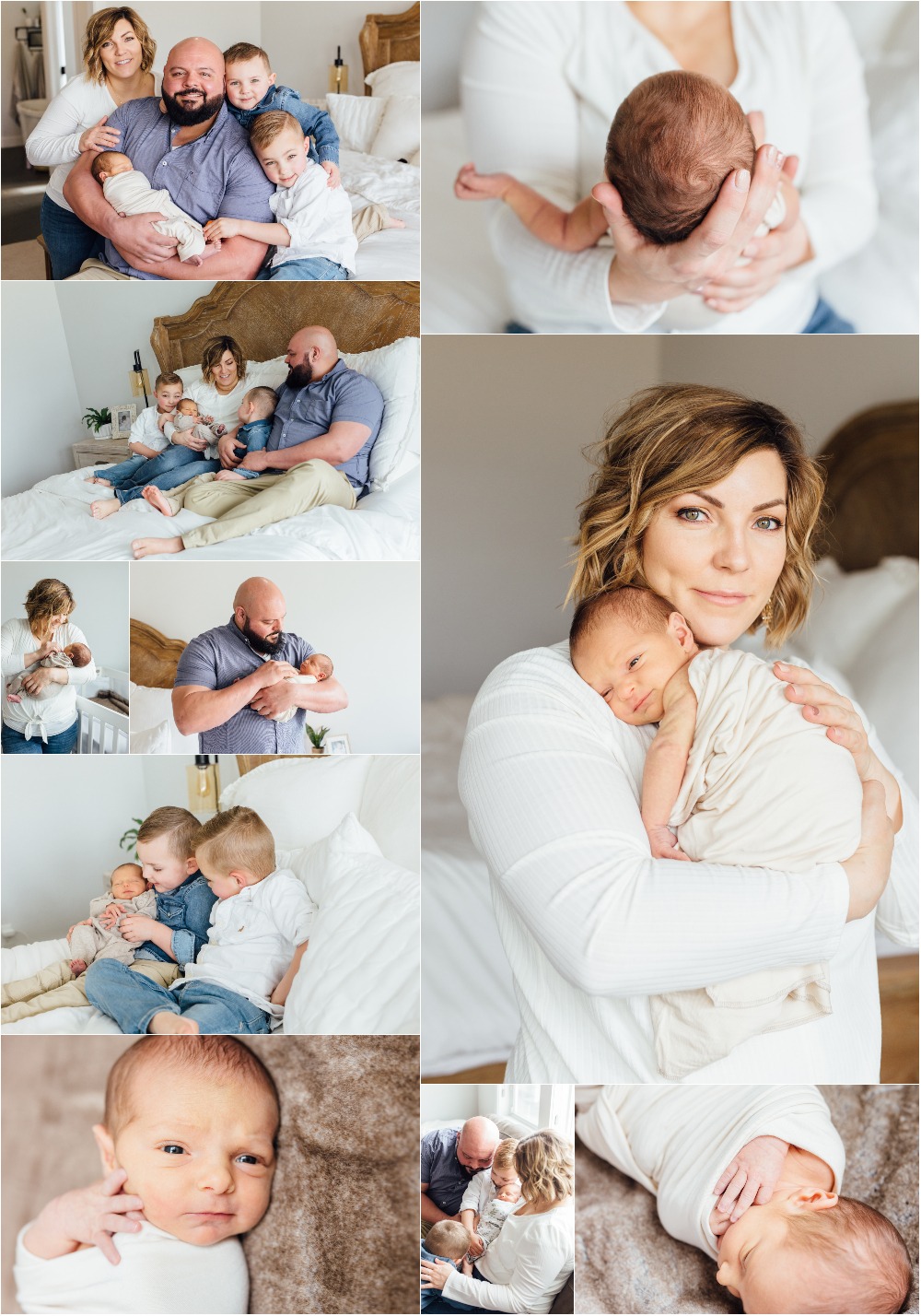 Utah County In Home Lifestyle Newborn Photographer