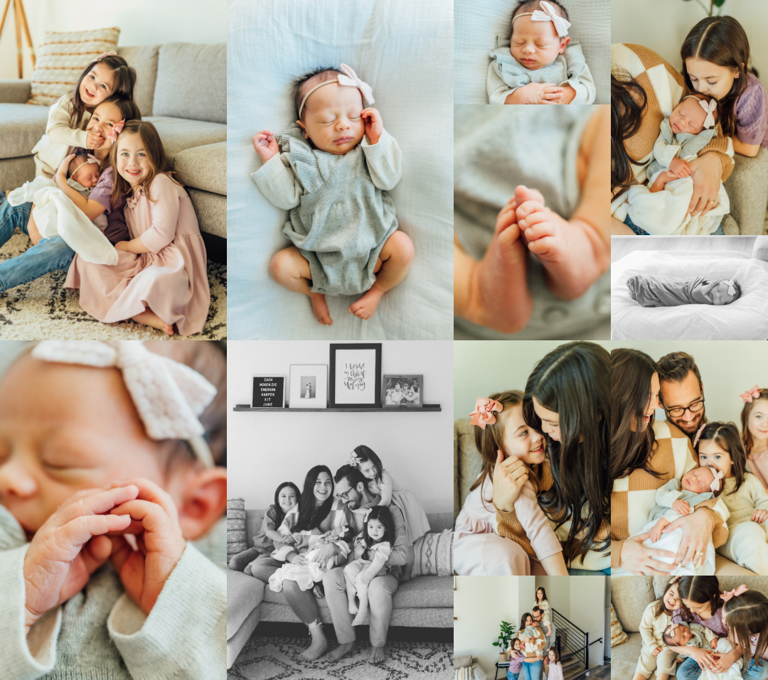 Provo Utah Newborn Photographer - In Home Lifestyle Newborn Pictures