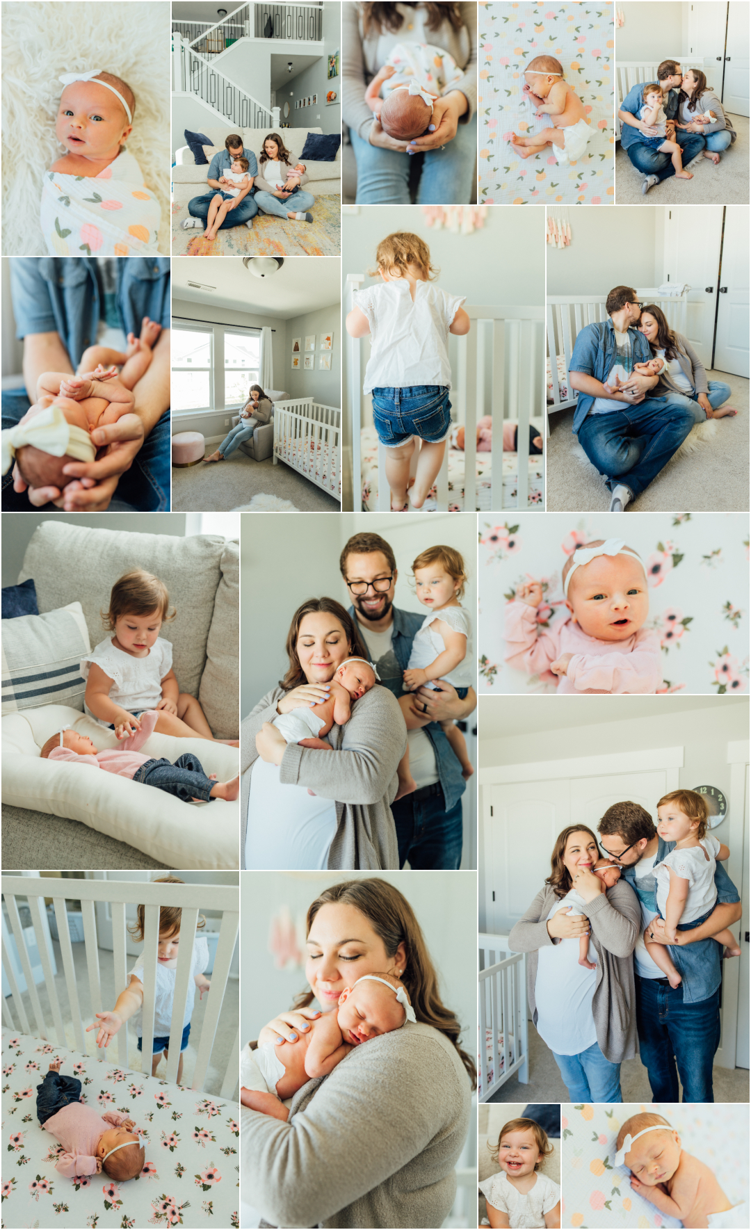In Home Lifestyle Newborn Pictures - Utah County Newborn Photographer