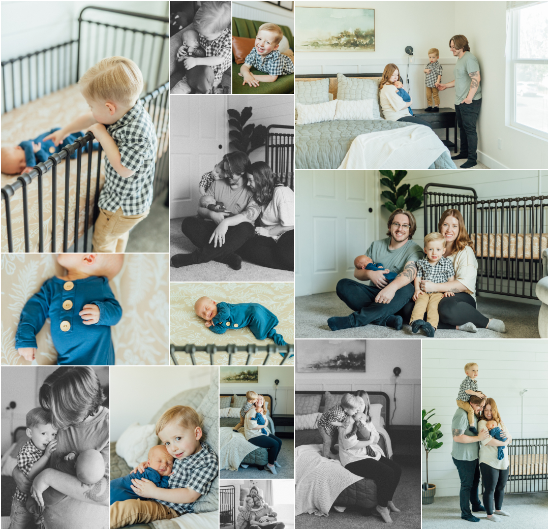 Pleasant Grove Photographer - In Home Lifestyle Newborn Pictures