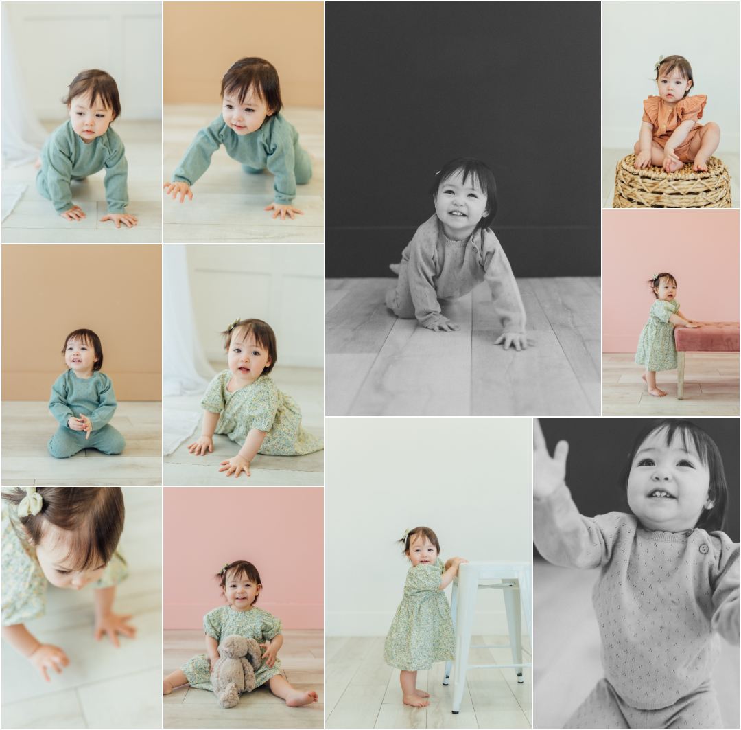 Blank Space Studio Photographer - Babys First Birthday Portraits and Cake Smash