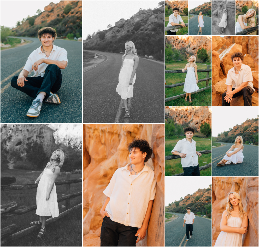 Boyfriend and Girlfriend Joint Senior Pictures - Spanish Fork Utah Photographer