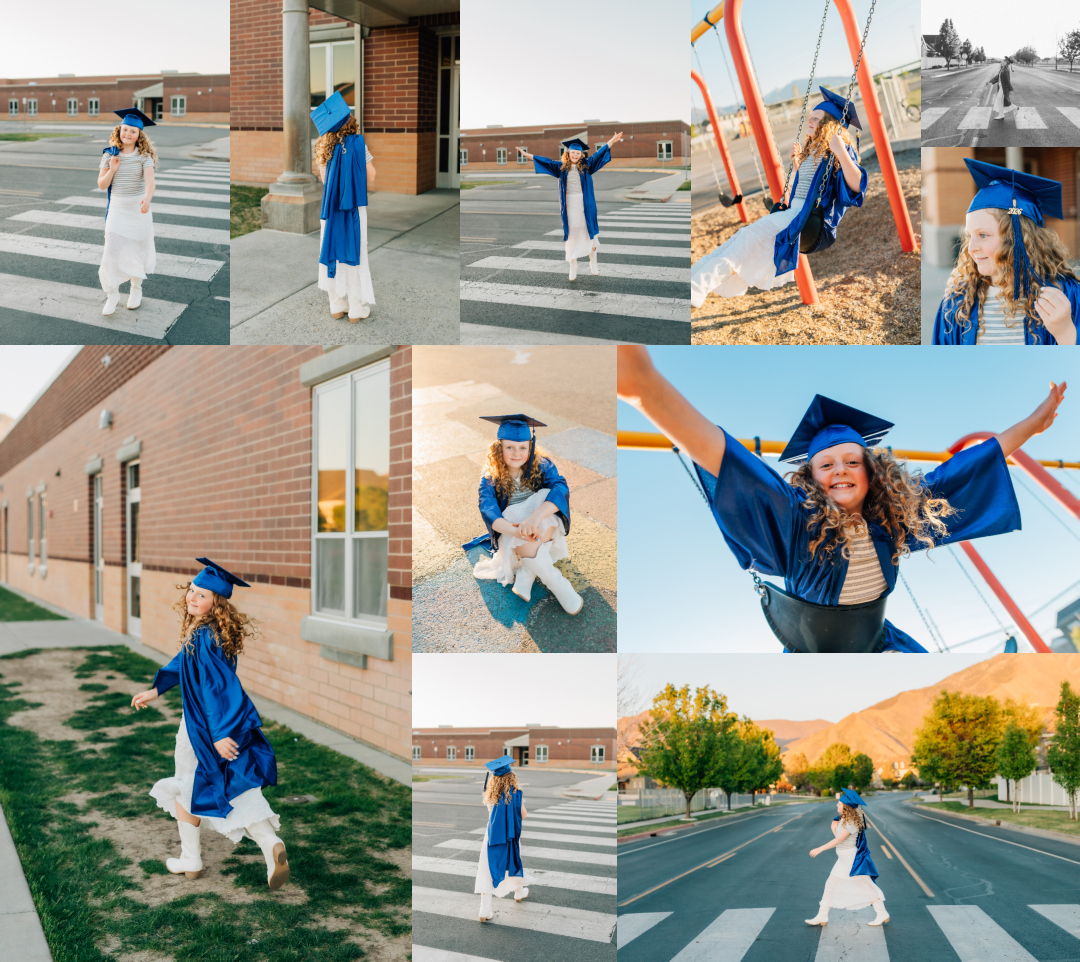 Elementary School Graduation Photos - 5th Grade Grad Photographer