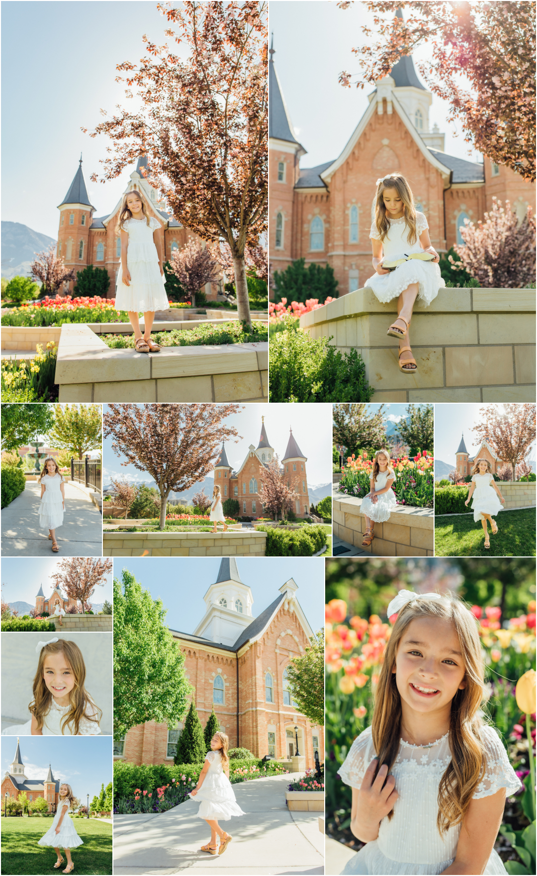 LDS Baptism Photographer in provo Utah