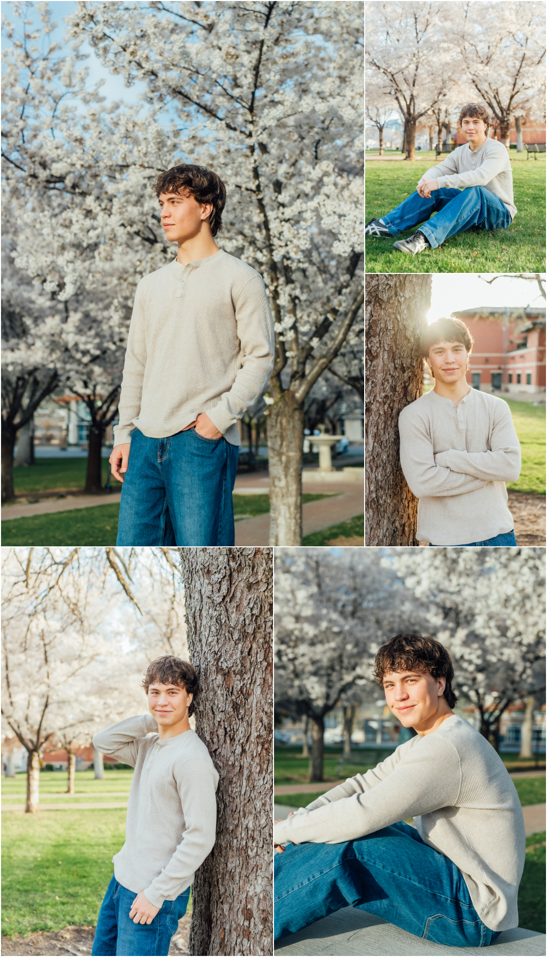 High School Senior Boys Portraits - Springville Utah Photographer