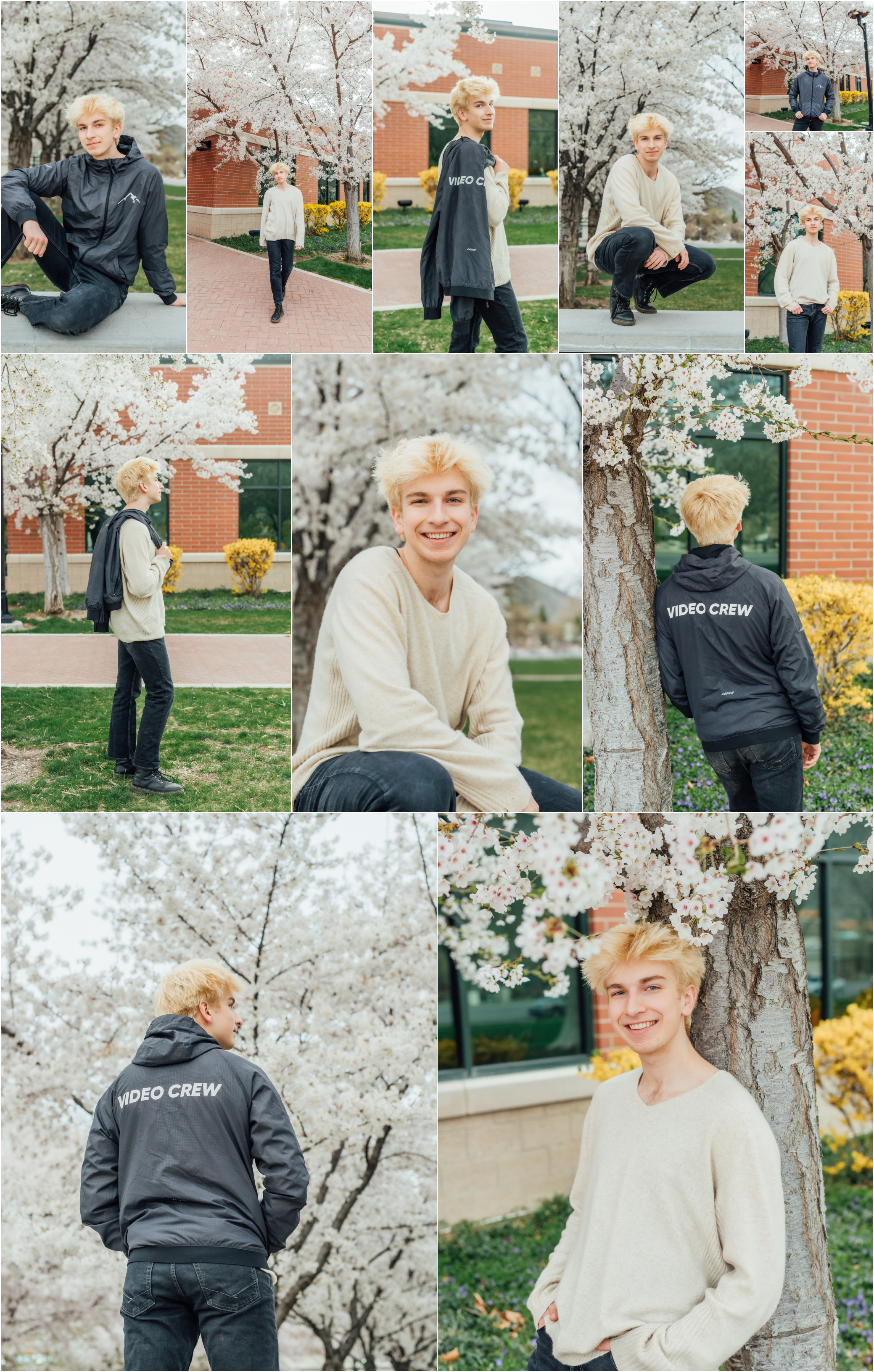 Springville Utah Senior Photographer - Senior Boy Spring Graduation Photos