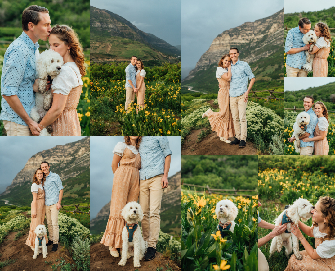 Provo Canyon Squaw Peak Couple Photographer