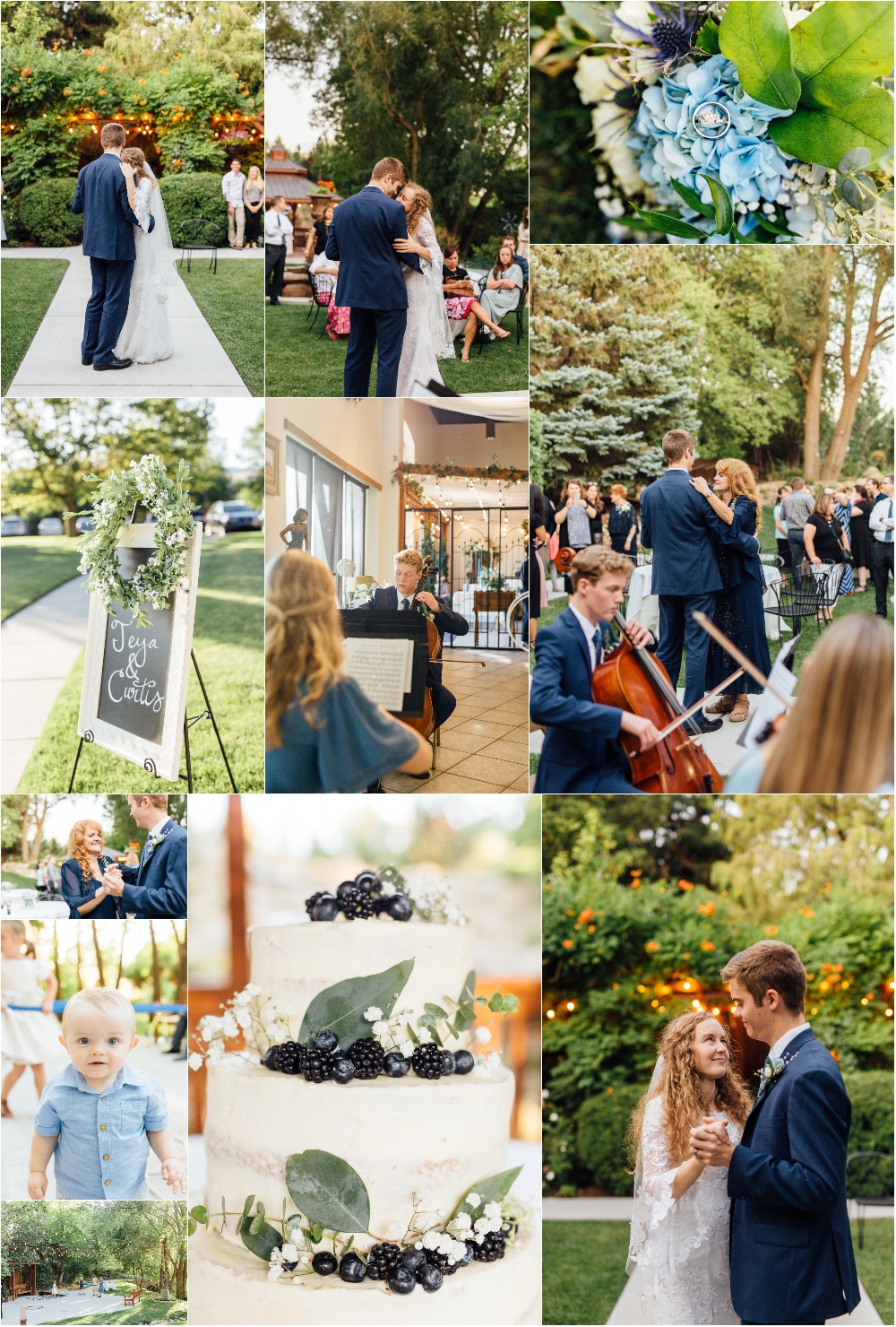 Alpine Art Center Wedding Reception Photographer