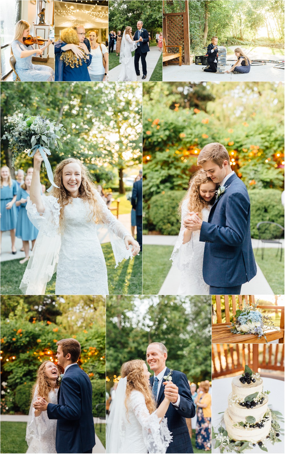 Alpine Art Center Wedding Reception Photographer