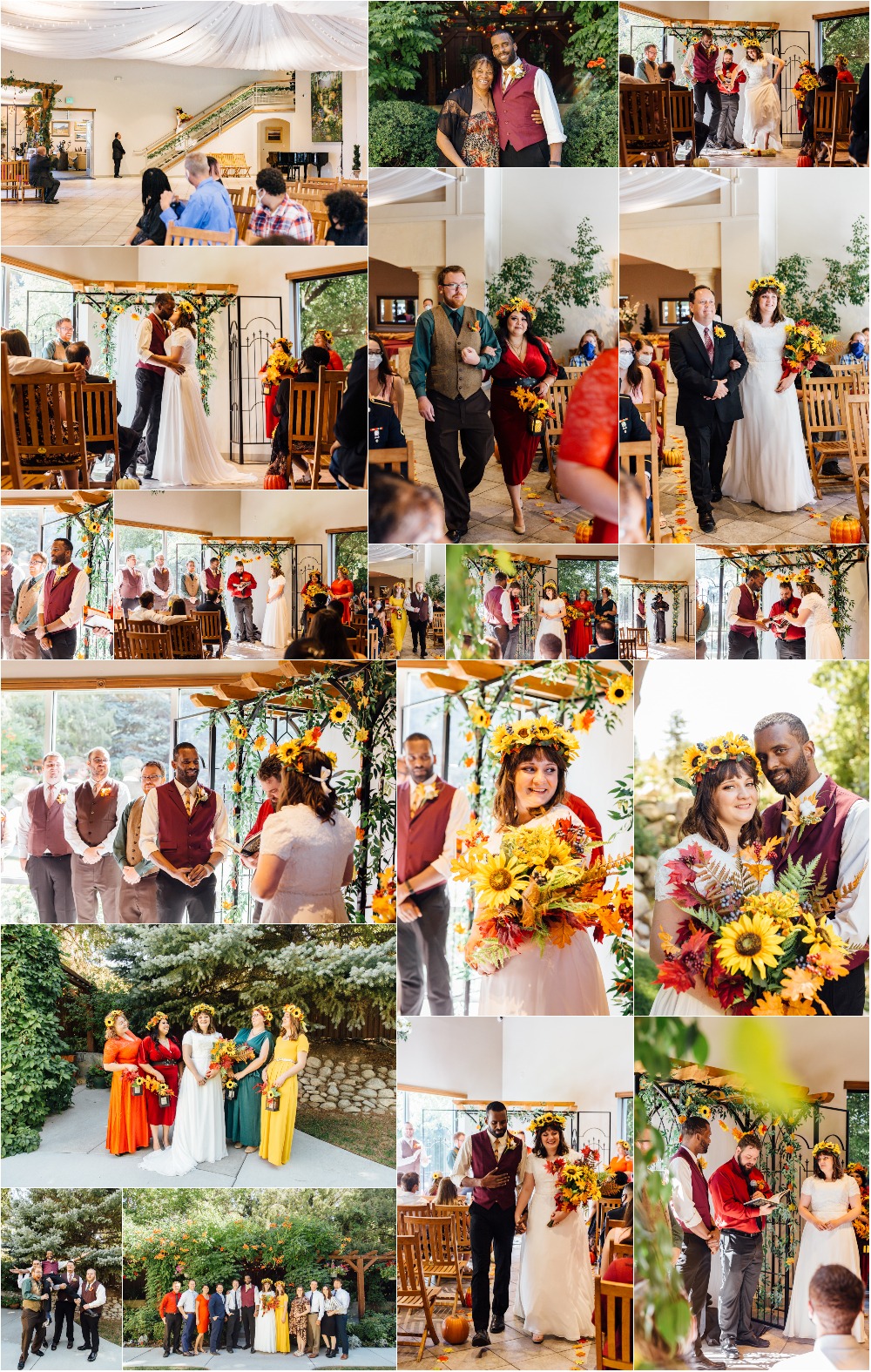 Alpine Art Center Wedding and Reception Photographer