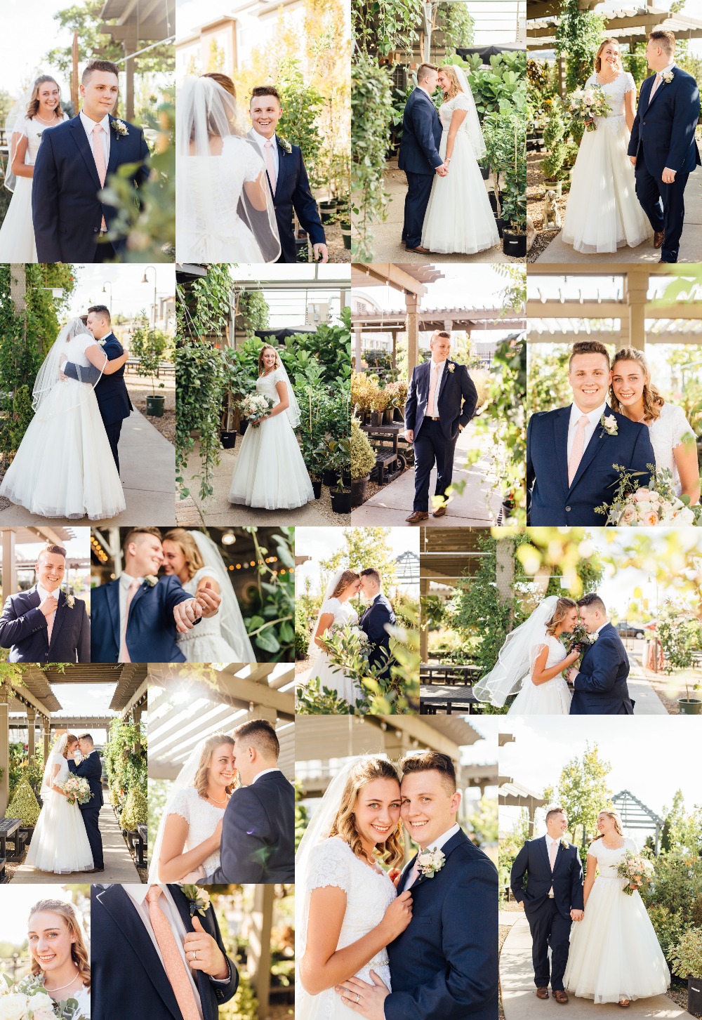 Cactus and Tropicals Draper Wedding Photographer