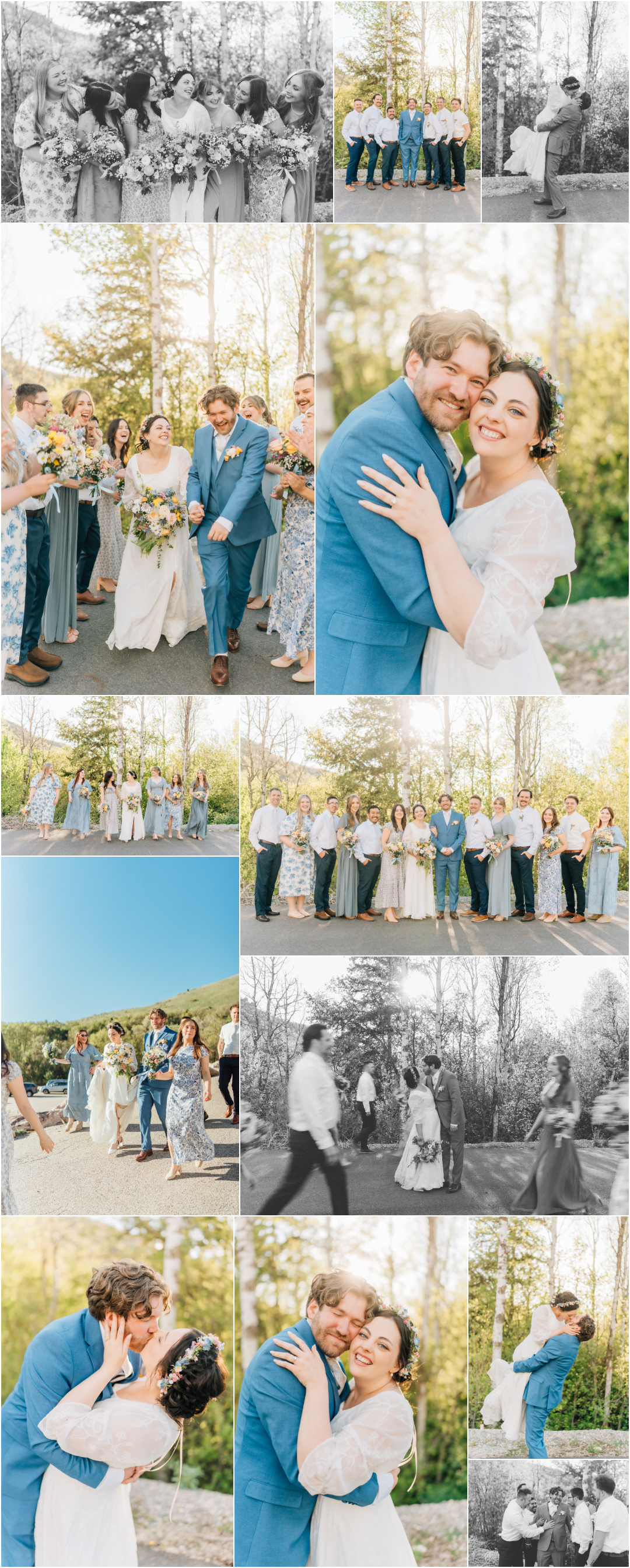 Cherry Peak Lodge Resort Wedding - Utah Wedding Reception Photographer
