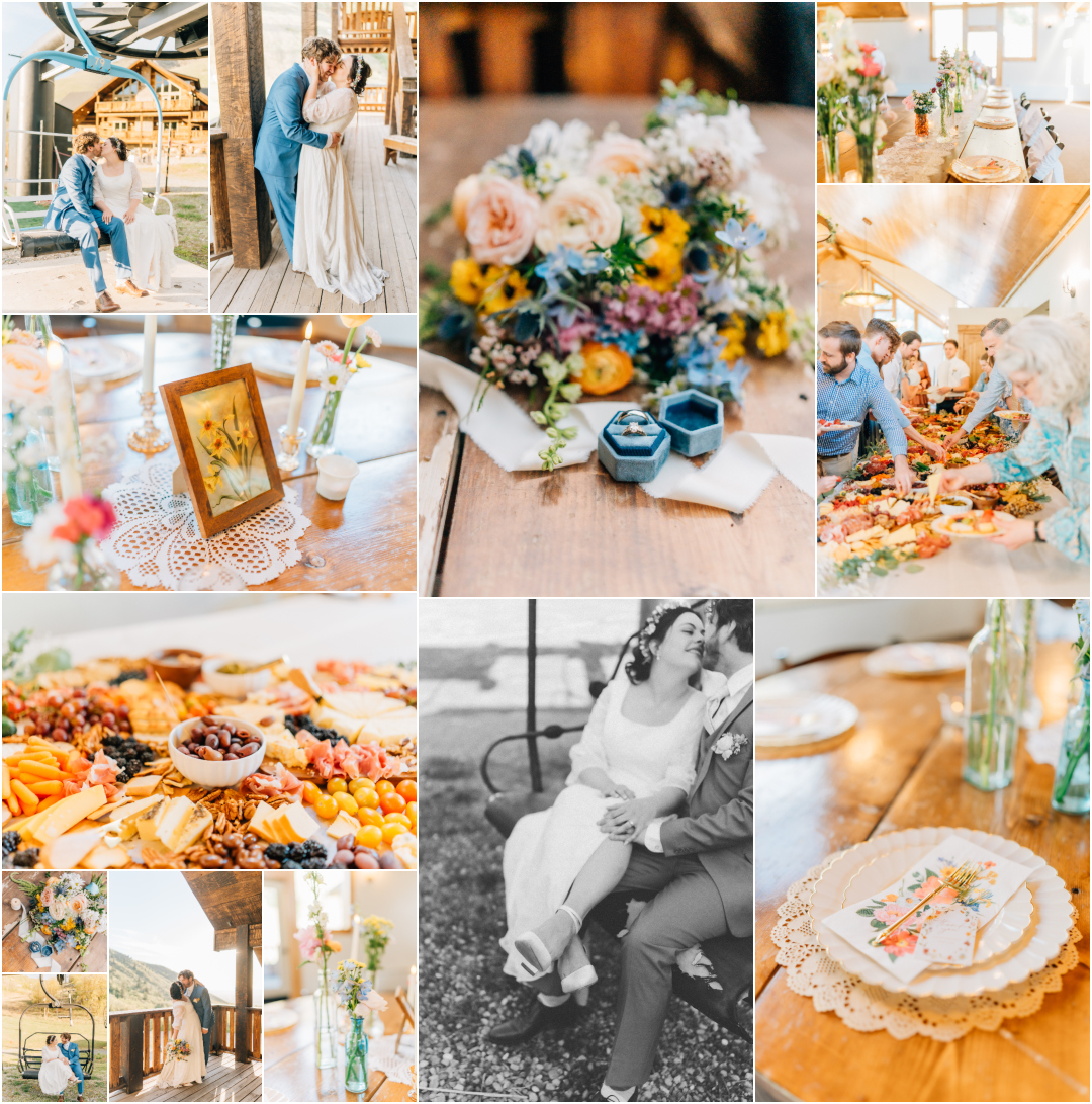 Cherry Peak Lodge Resort Wedding - Utah Wedding Reception Photographer