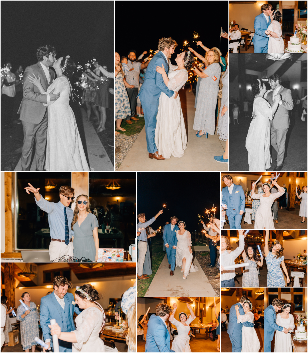 Cherry Peak Lodge Resort Wedding - Utah Wedding Reception Photographer