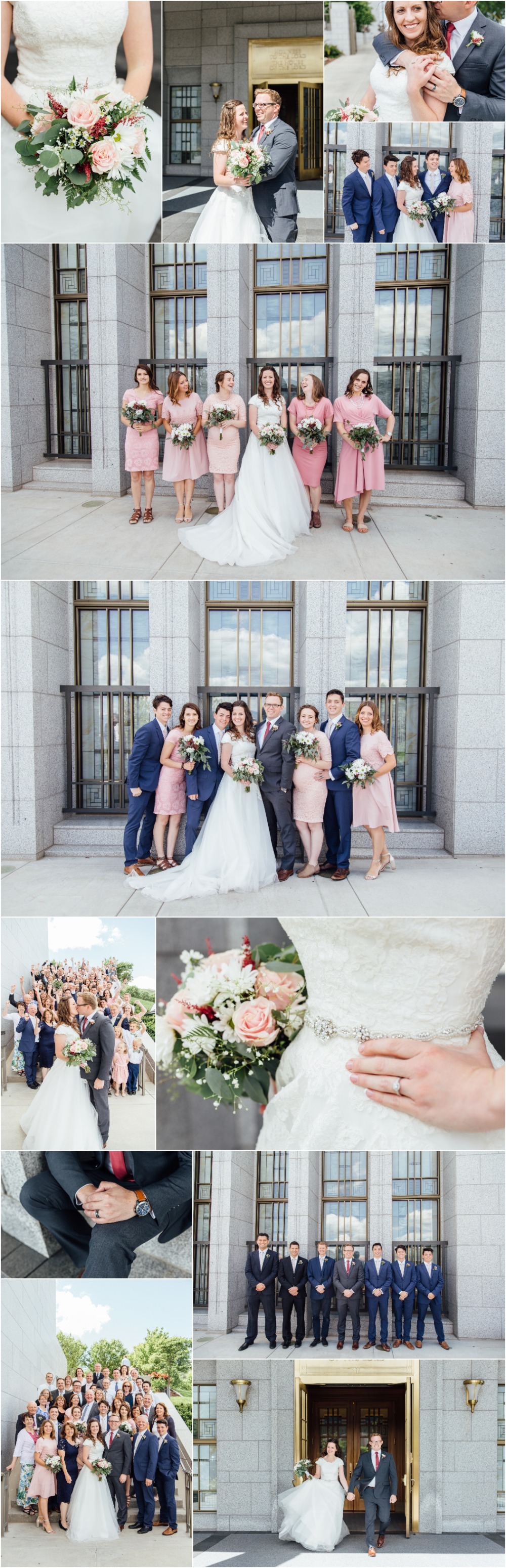 Draper Temple Wedding Photographer