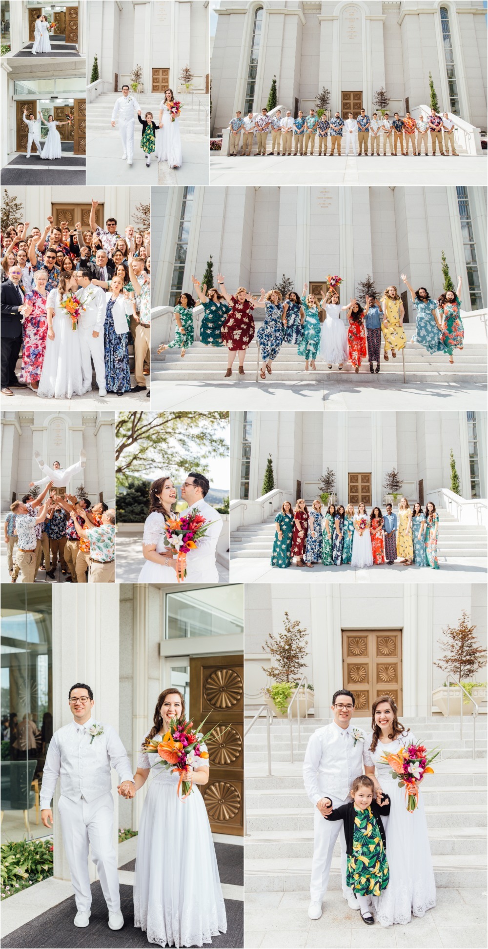 Bountiful Temple Wedding Photographer