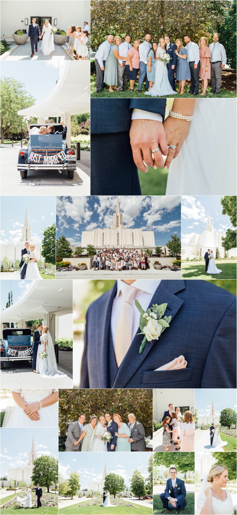 Jordan River Temple Wedding Photographer