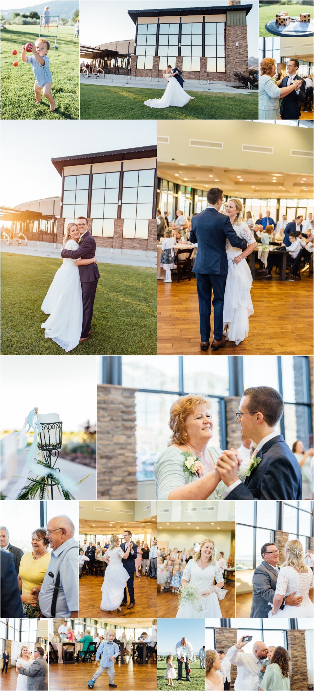 The Vista at Cedar Hills Golf Club Wedding Reception Photographer