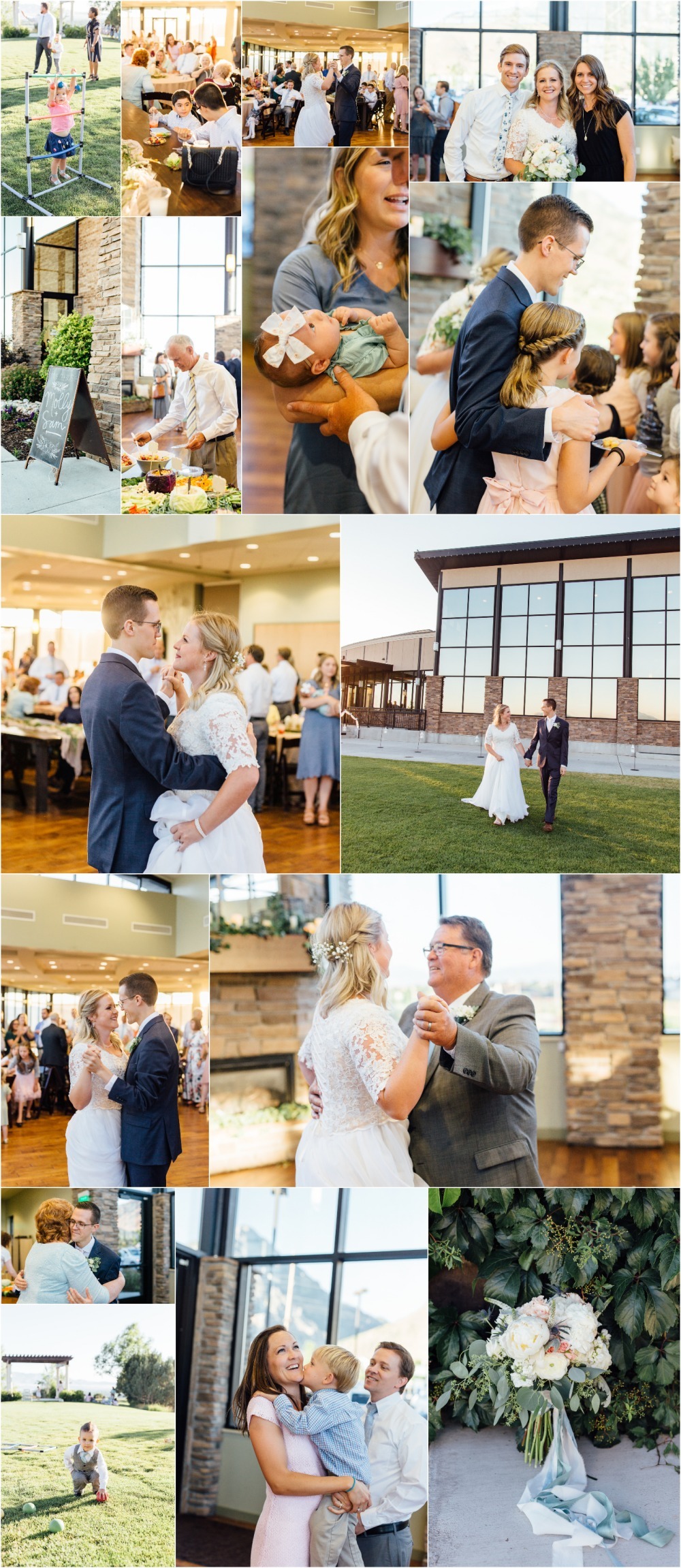 The Vista at Cedar Hills Golf Club Wedding Reception Photographer