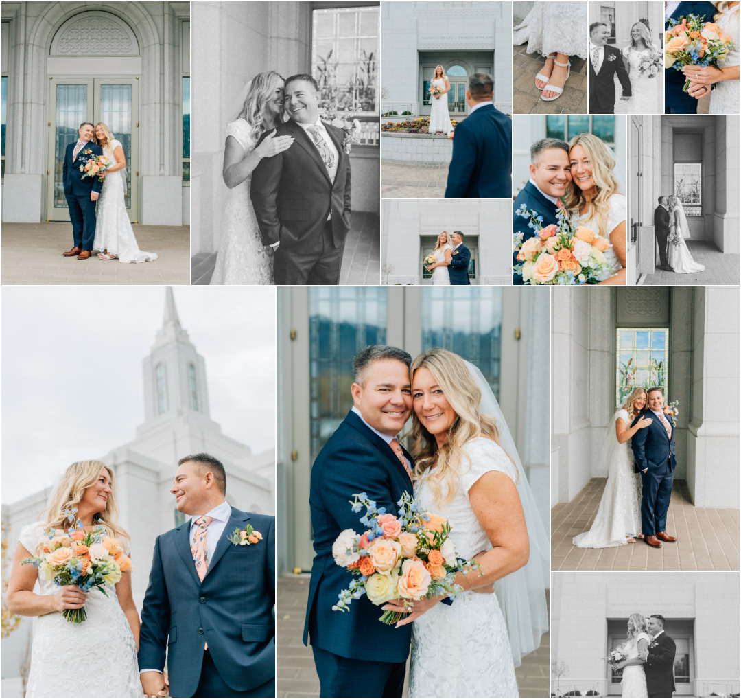 Orem LDS Temple Sealing - Utah County Wedding Photography