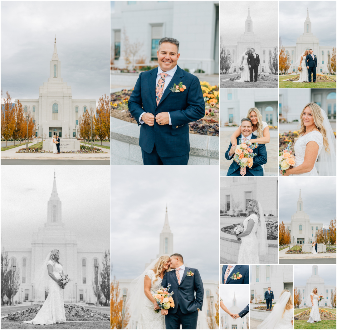 Orem LDS Temple Sealing - Utah County Wedding Photography