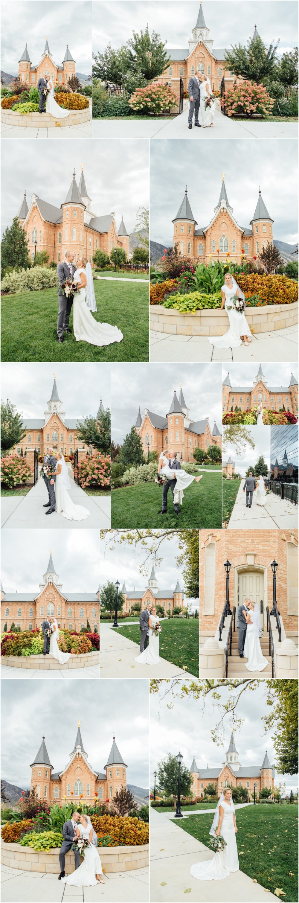 Provo City Center Temple Wedding Photographer