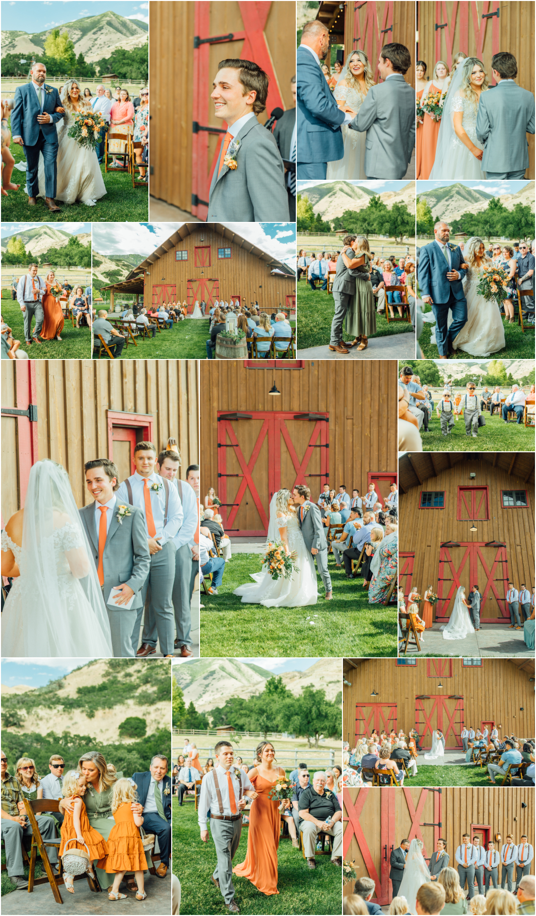Utah Wedding Ceremony Photographer - Quiet Meadow Farms
