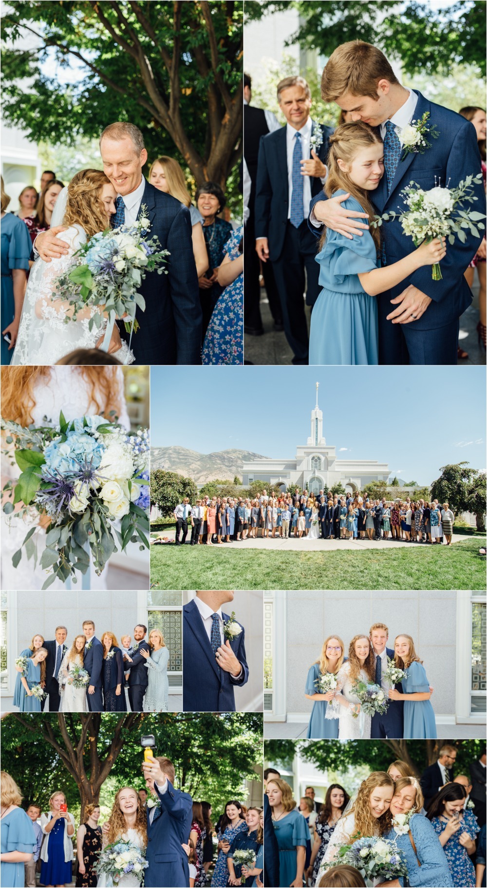 Mount Timpanogos Temple Wedding Photographer