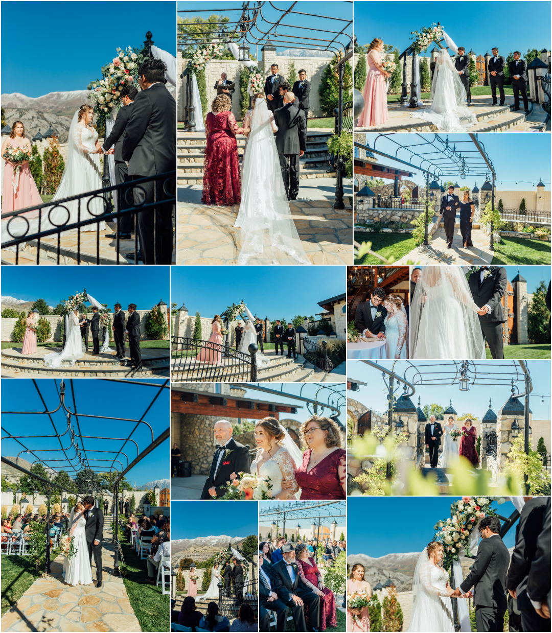 Wadley Farms Wedding Photography - Outdoor Utah Wedding Ceremonyr