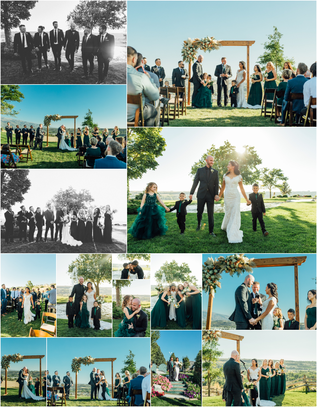 Outdoor Summer Wedding - Utah County Photographer