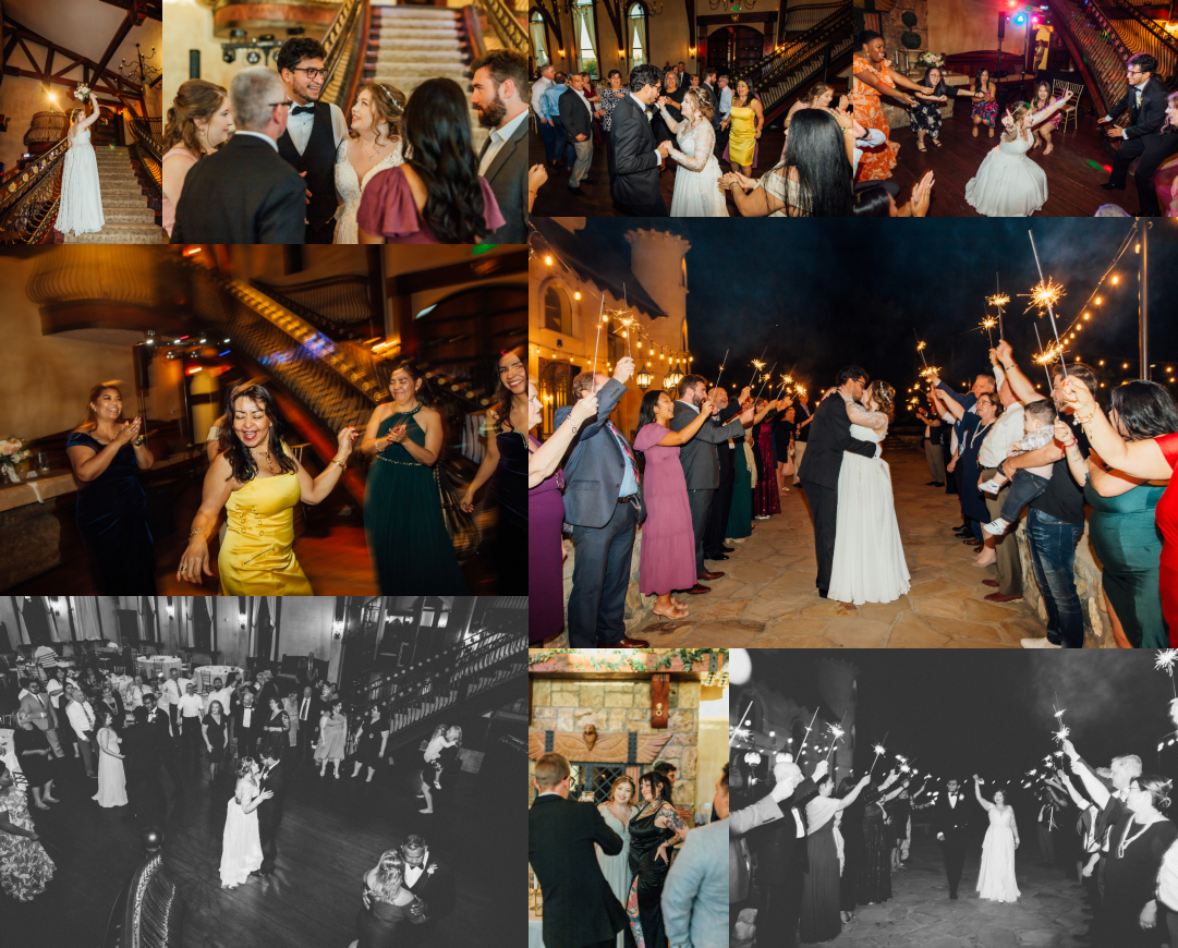 Outdoor Summer Wedding - Dancing and grand exit